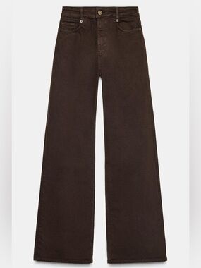 Zara ZW Collection High-Waist Wide Leg Jeans